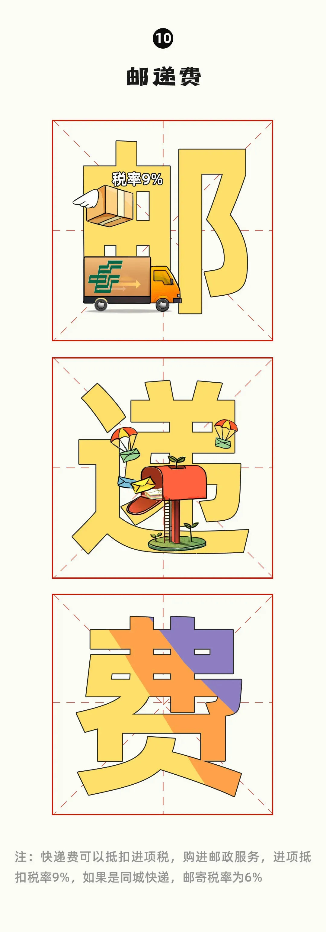 最新最全的增值税税率表和进项抵扣手册「2021年9月」