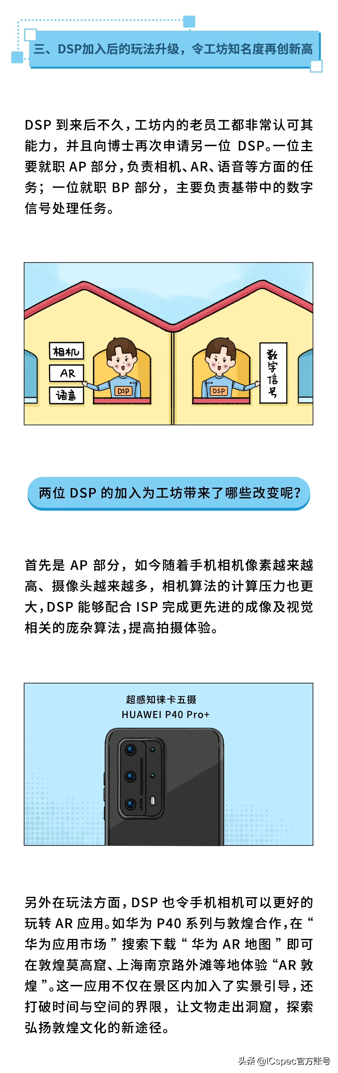 华为漫画科普 | 什么是DSP？