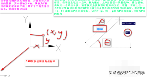 CAD如何输入坐标？