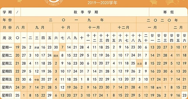 北京邮电大学2019暑假时间