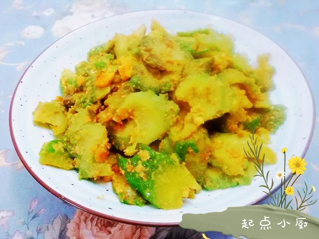 苦瓜这样炒太好吃了，简单易做不苦很下饭，挑食的小孩都爱吃，香