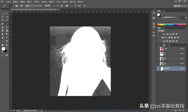 如何使用ps通道快速抠图，零基础也能学会的通道抠图详细图文教程
