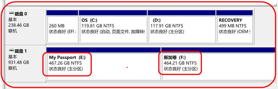 图解Win10系统下移动硬盘的分区