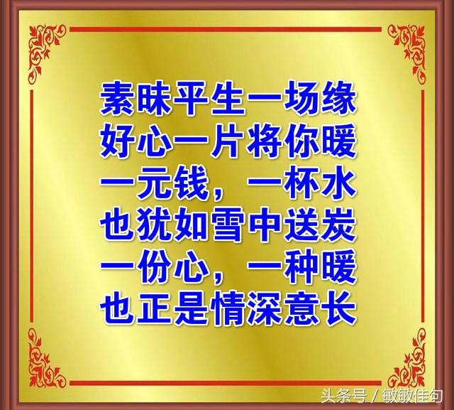 善心善念情感文案(善感文案短句)