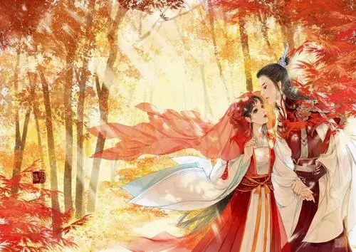 恋爱的古风词句 男女相恋的句子古风