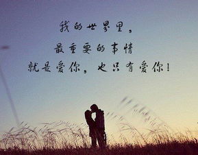对女孩子表白的话真心