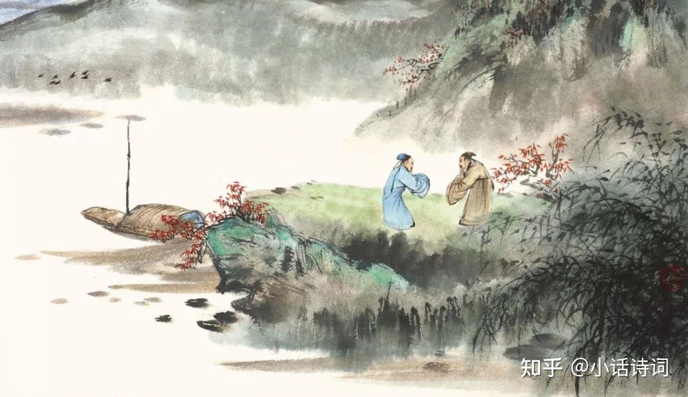 高适送别好友时以诗相赠，诗作情感真挚动人心扉，后两句更是成为流传千古的