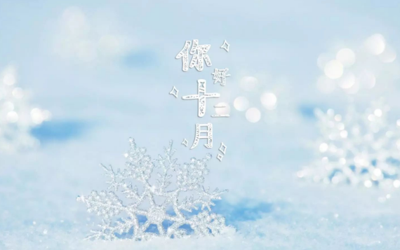 十一月再见十二月你好的说说带图片
