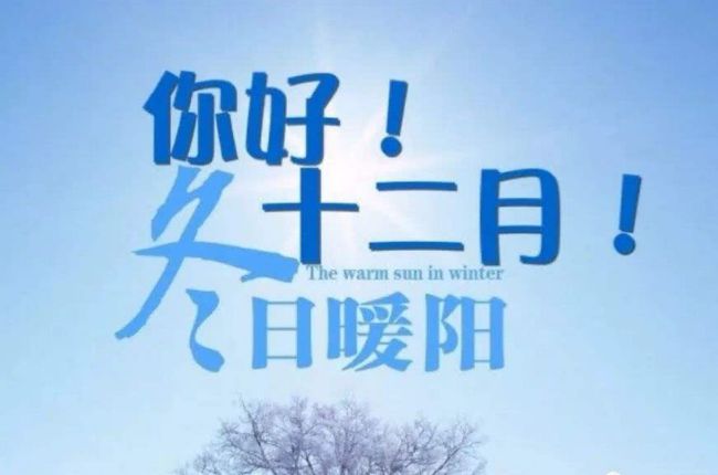 十一月再见十二月你好的文案