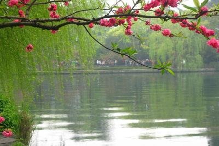 适合阳春三月发的说说，描写江南风景的句子