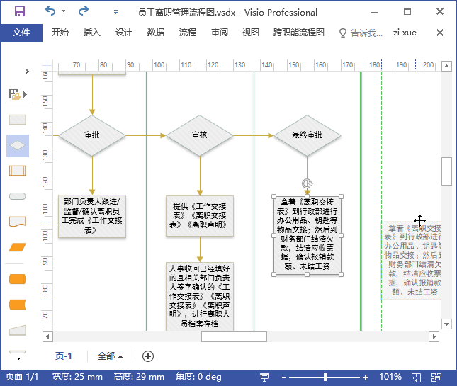 流程图不会绘制？一分钟手把手教你学会，超简单