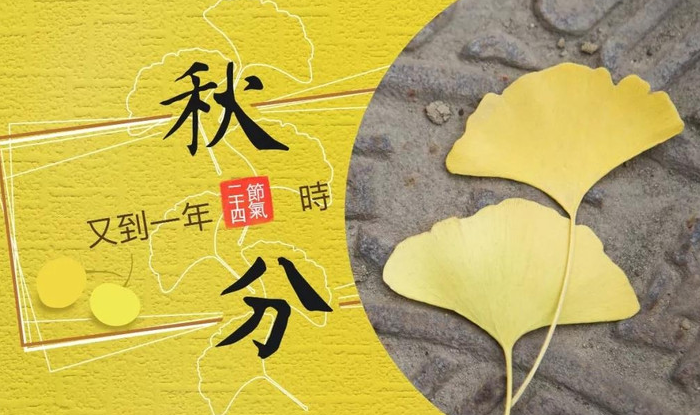 秋分节气发朋友圈