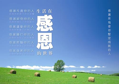 感恩的句子经典语录 做人要心存感恩的句子