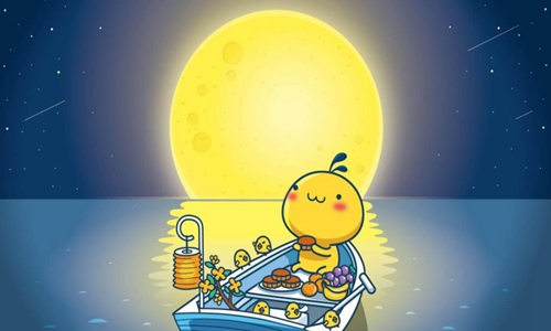 中秋节祝福语 简洁大气送给家人们的美好祝愿