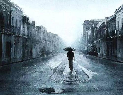 下雨天悲伤心情短语 下雨天悲伤文案