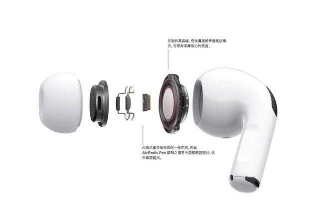 苹果正式发布降噪真无线耳机AirPods Pro