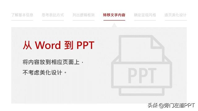  PPT制作的6个步骤，从0到1制作一份高大上的PPT！