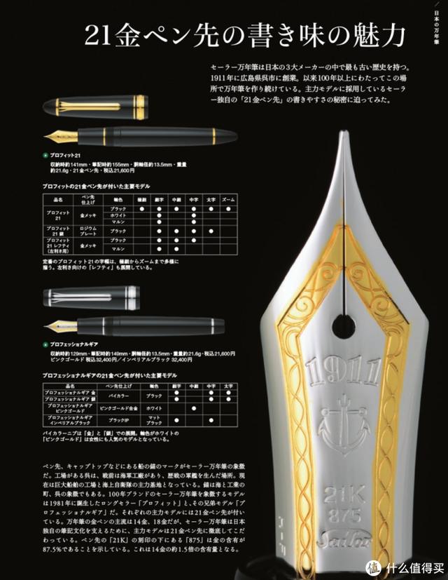 趣味文具箱：含金量高的钢笔--写乐SAILOR品牌简介