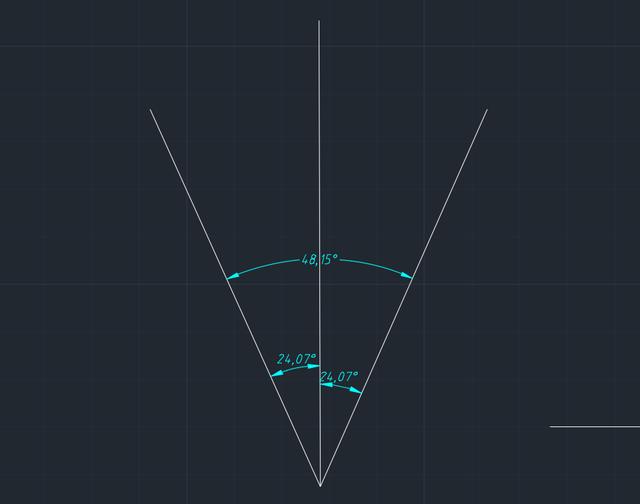 CAD如何绘制角平分线