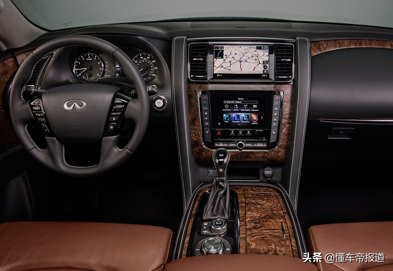 新车 | 途乐“大哥”，英菲尼迪旗舰SUV新款QX80正式发布，配V8动力