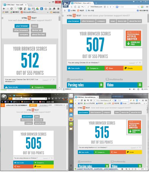 四款PC浏览器综合实力测试，谁才是最好的那个？