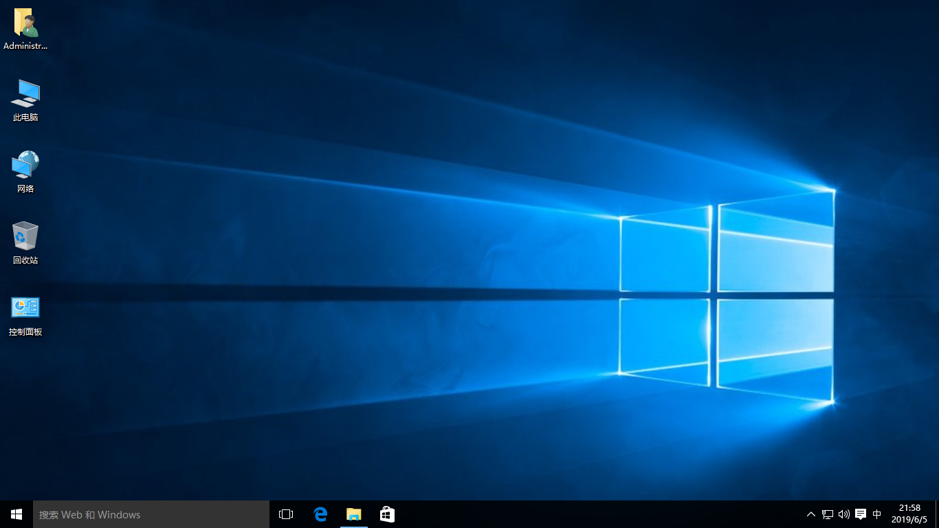 windows 10系统，如何显示计算机、网络等桌面图标