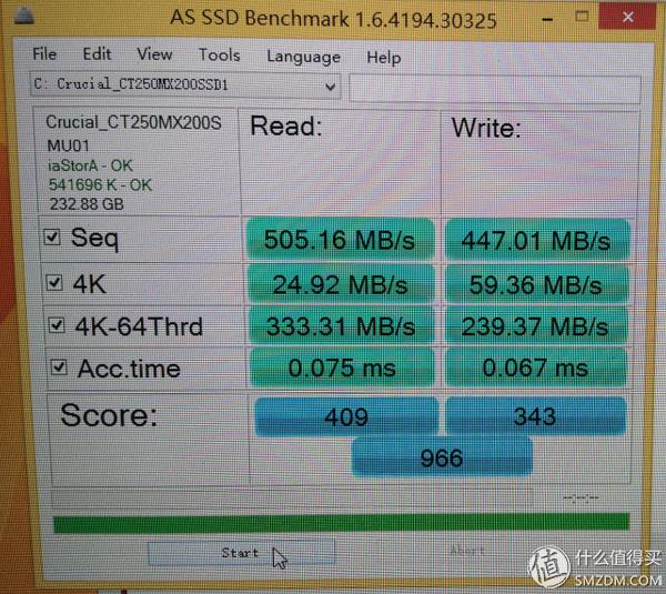 镁光 Crucial 英睿达 MX200 250G SSD 开箱