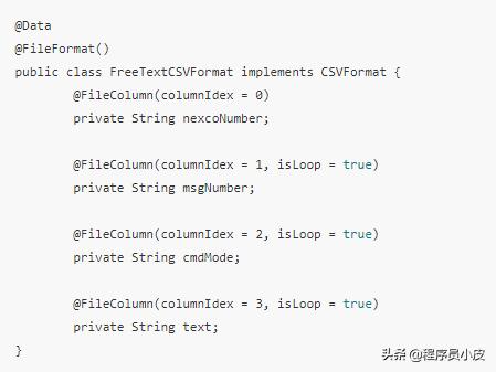 Java 用注解实现通用功能-csv文件的读取为例