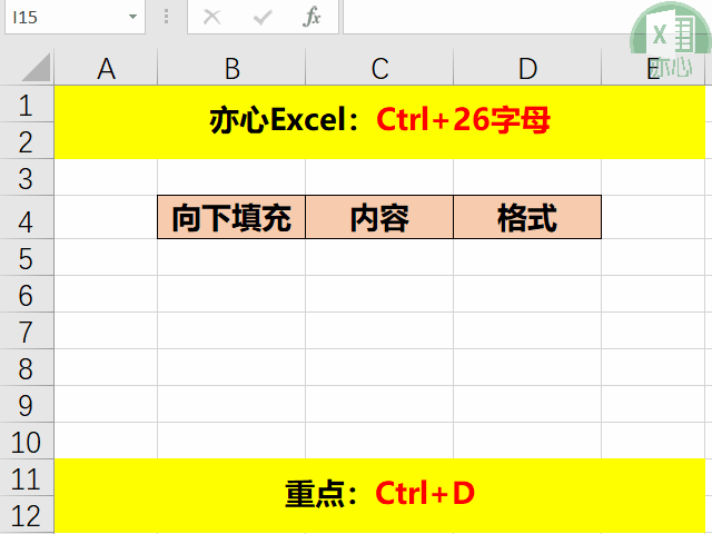 Ctrl+26字母组合快捷键，分分钟变成办公室大表哥