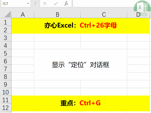Ctrl+26字母组合快捷键，分分钟变成办公室大表哥