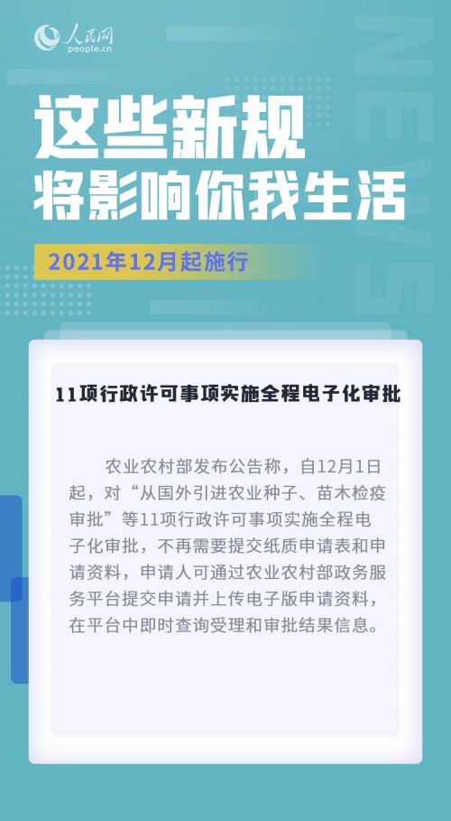 12月起一批新法规将陆续施行 12月新规有哪些详情介绍