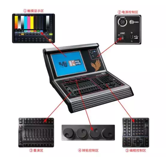 明静推出金刚触摸新控台，这个控台也太酷了吧