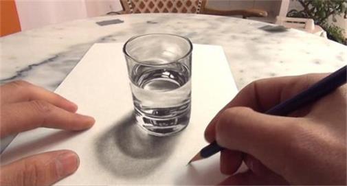 最简单的立体画法图片