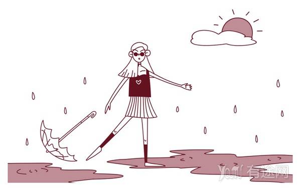 听雨的心情短句