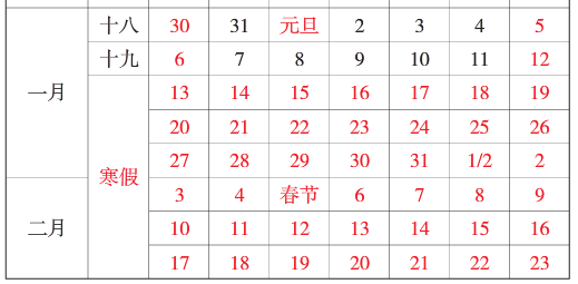 2019武汉科技大学寒假放假时间