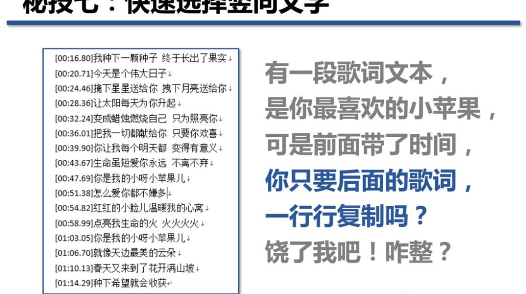 Word教程学习一：用鼠标选择文字的八个秘技