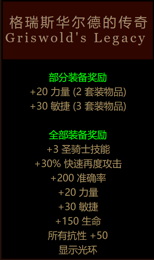 《暗黑2》最顶级的绿色套装，我这辈子一套都没凑齐过