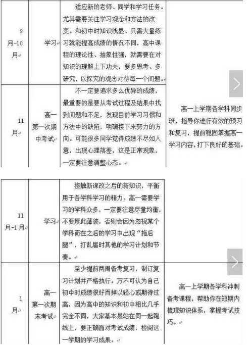 高一怎样安排学习生活