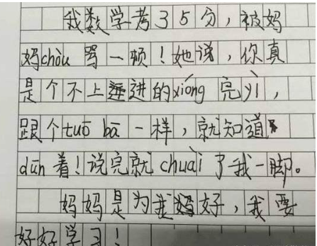 最搞笑雷人的小学作文