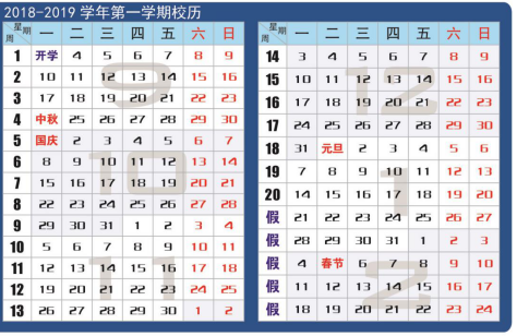 2019太原理工大学寒假放假时间