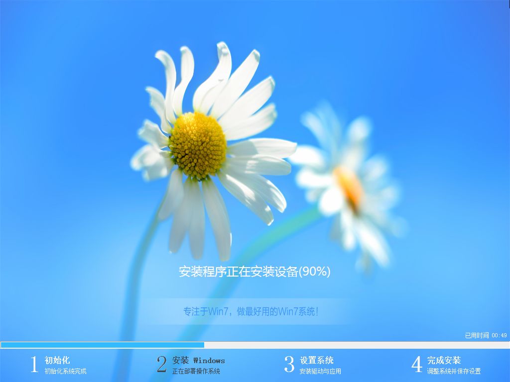 U盘启动安装win7ghost系统