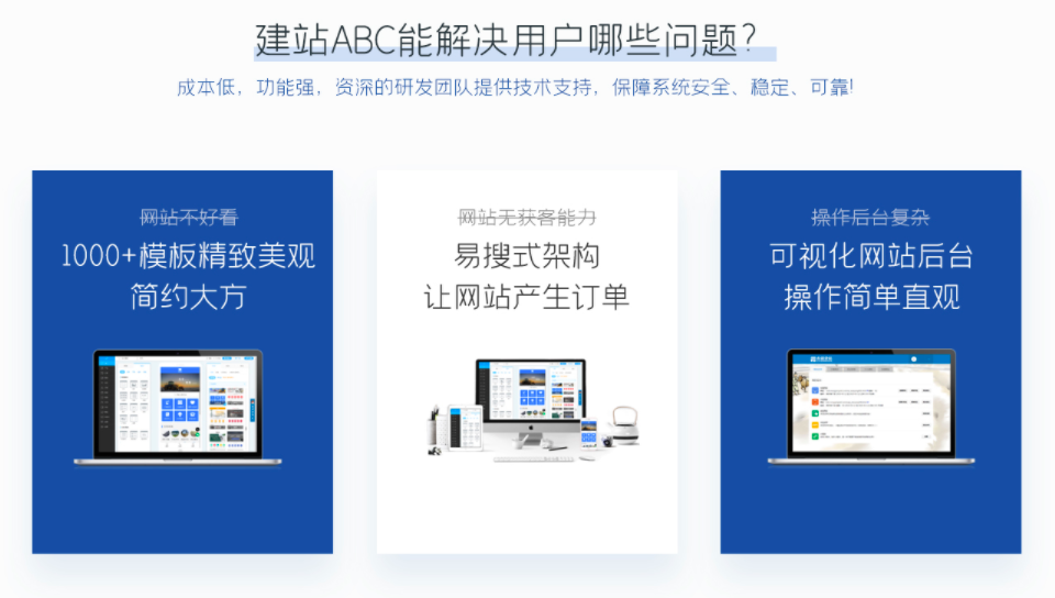 企业官网自助搭建系统哪个好用？