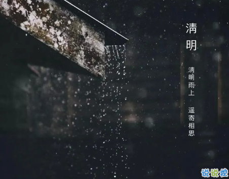 清明节微信创意文案简洁 2021清明节发朋友圈的说