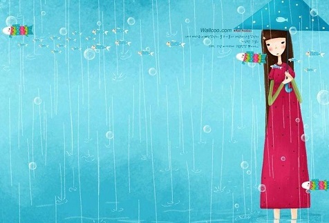 关于下雨的说说心情短语(精选18句)