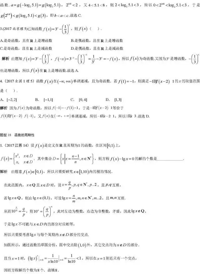高考数学必刷题