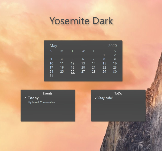 还在找一款漂亮的桌面日历、待办提醒软件吗？Win&Mac