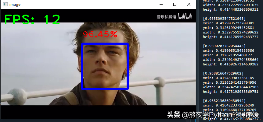 AI视觉，人脸识别实时跟踪监测，附python完整代码