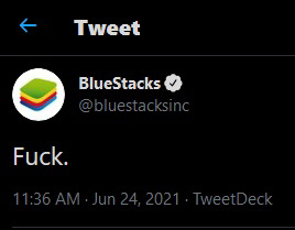 Win11 支持运行安卓 App，BlueStacks 模拟器疑爆粗口