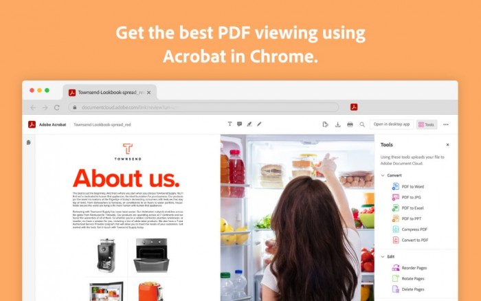 Adobe发布Acrobat扩展程序：在浏览器上更好处理PDF文件