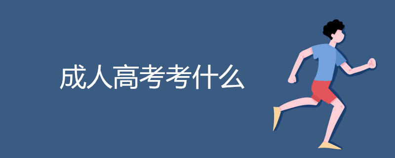 成人高考考什么